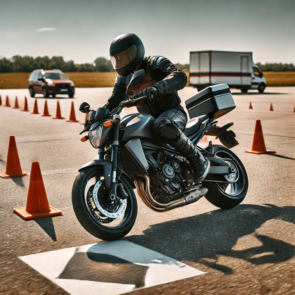 cours de moto